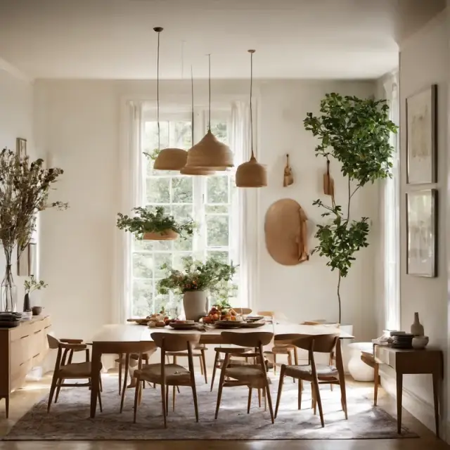 Concept render: Dining room, placeholder imagery